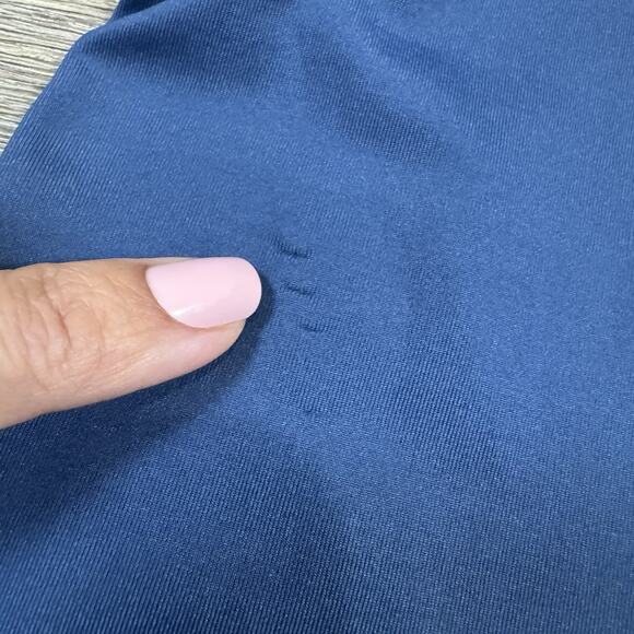 BloqUV Women's UPF 50 Sun Protective Mock Neck Top Size M Midnight Blue - Picture 13 of 13